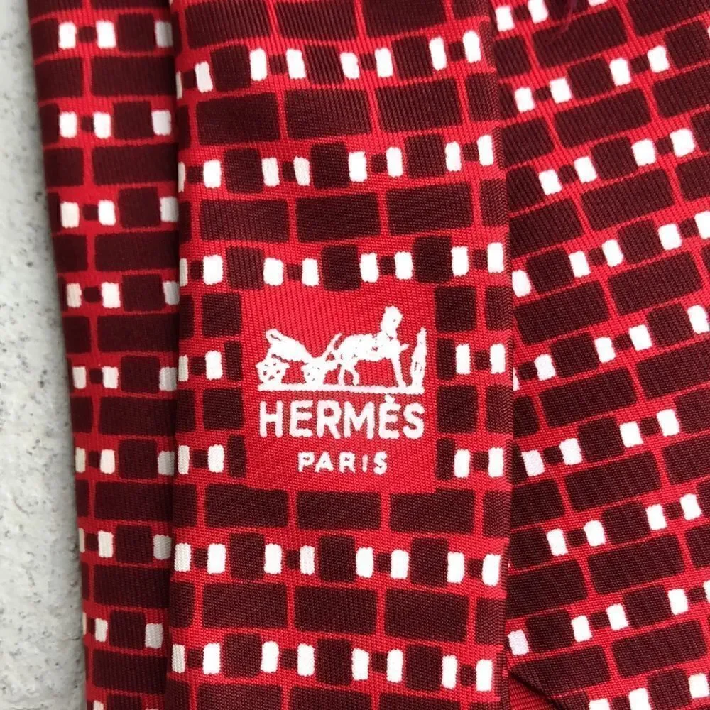 Vintage  Hermes tie